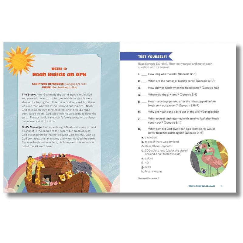 Faith Rooted 52-Week Kids Bible Workbook