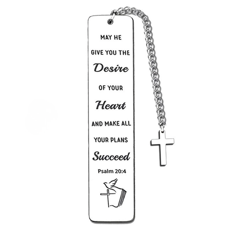Faith Rooted Metal Bookmark