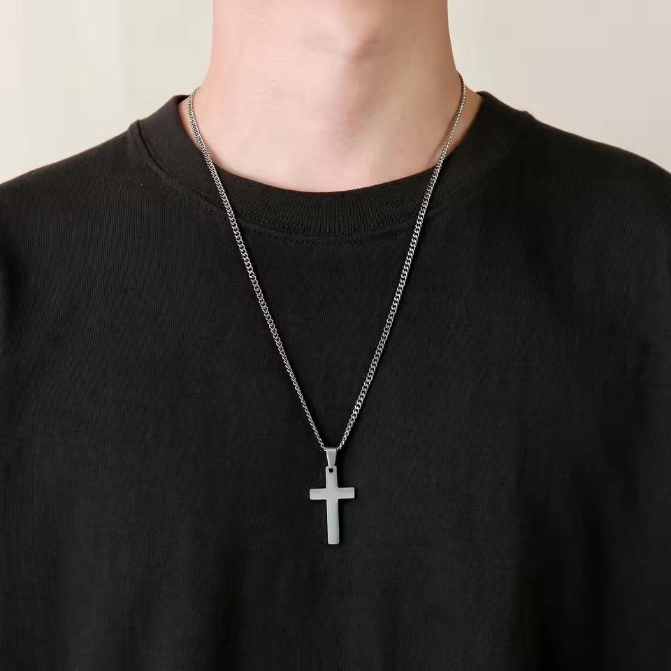 Premium Men's Cross Necklace