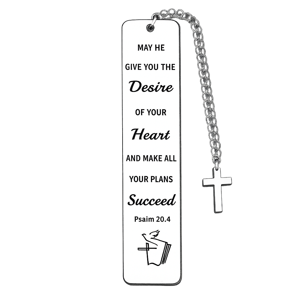 Faith Rooted Metal Bookmark
